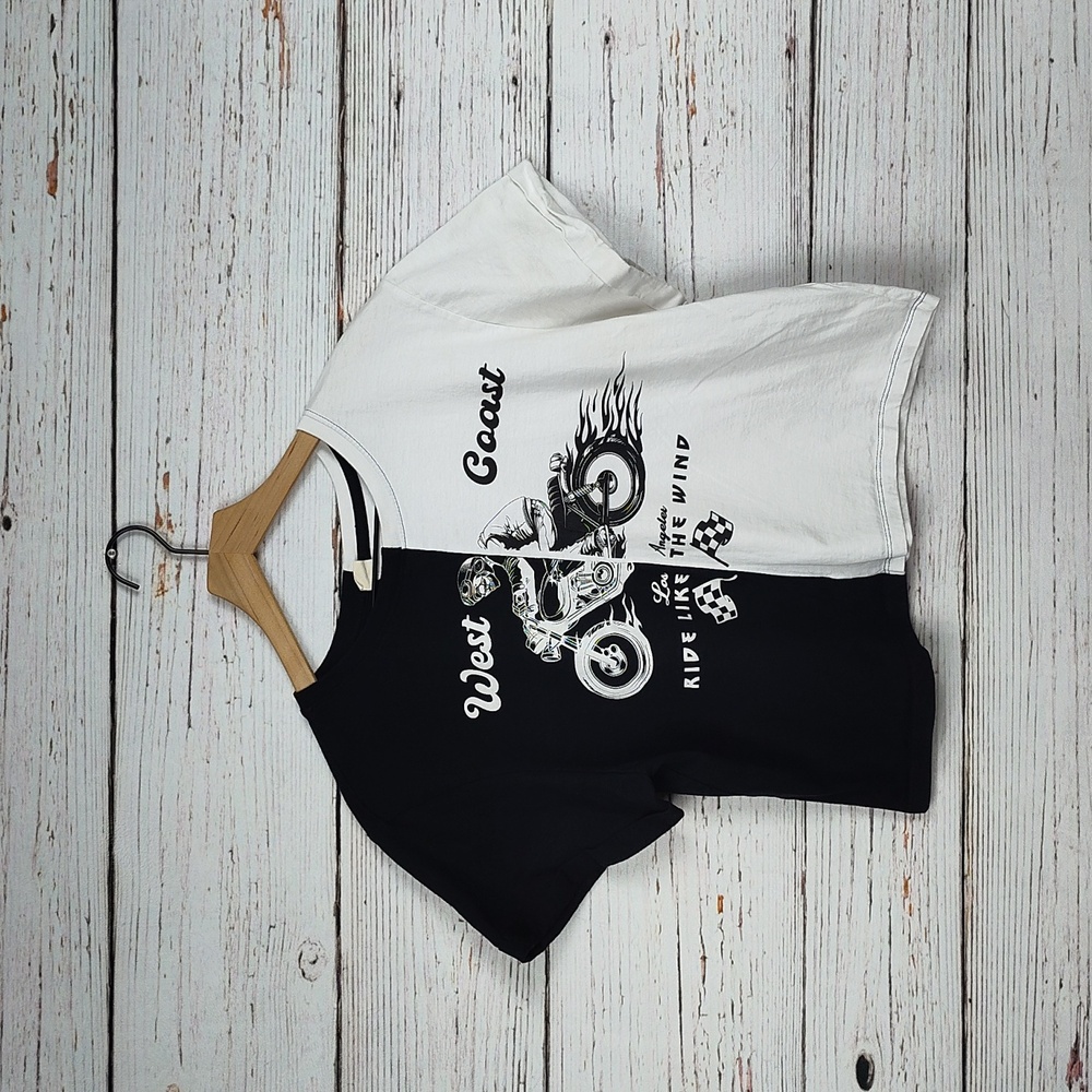 West Coast Cropped Tee